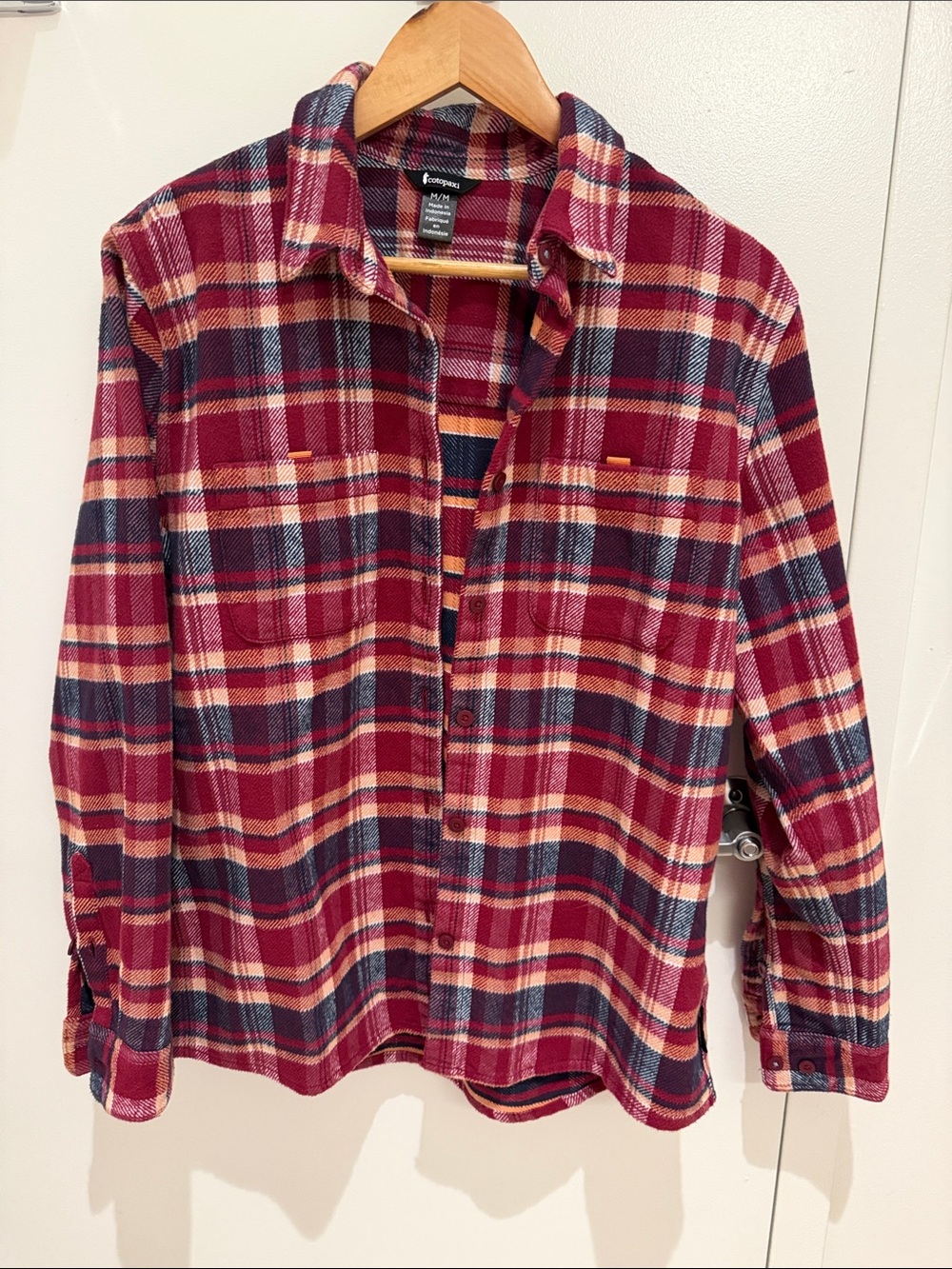 Like NEW Cotopaxi Flannel Shirt Women Size Medium